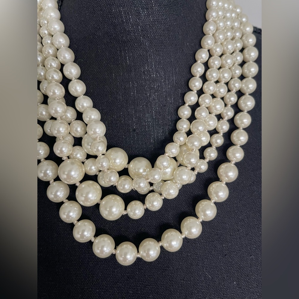 J. Crew Twisted Pearl Necklace - Picture 2 of 7
